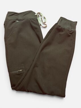 NWOT Women’s Figs Zamora Jogger Scrub Pants, Black, Medium Regular Length